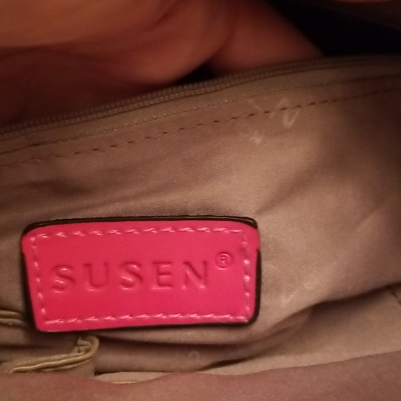 Susen patent BRIGHT PINK bag!!! - Picture 8 of 10